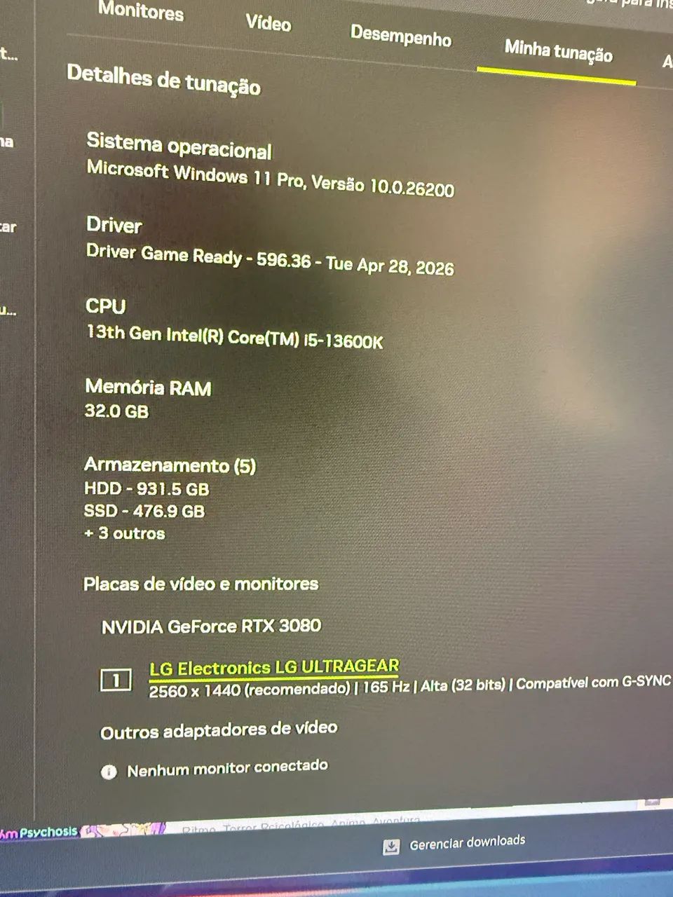 Placa de vídeo NVidea RTX 3080 10GB Giga byte white  - Foto 5