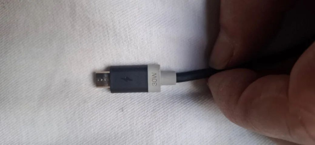 Cabo USB macho para USB macho, micro (V8), turbo 30 watts, marca gold,  - Foto 3