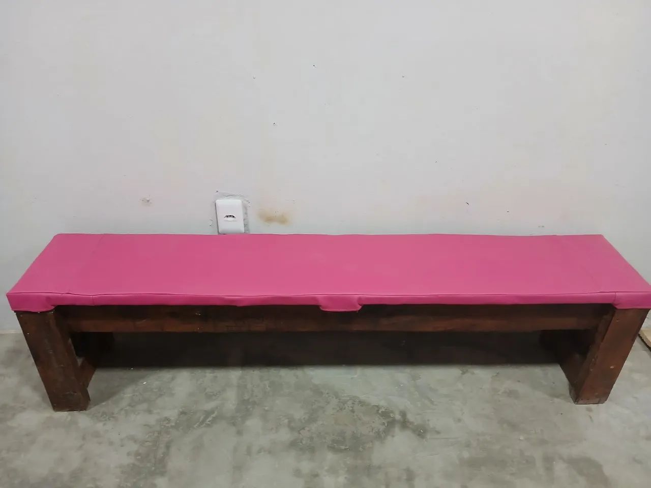Banco com forro Pink