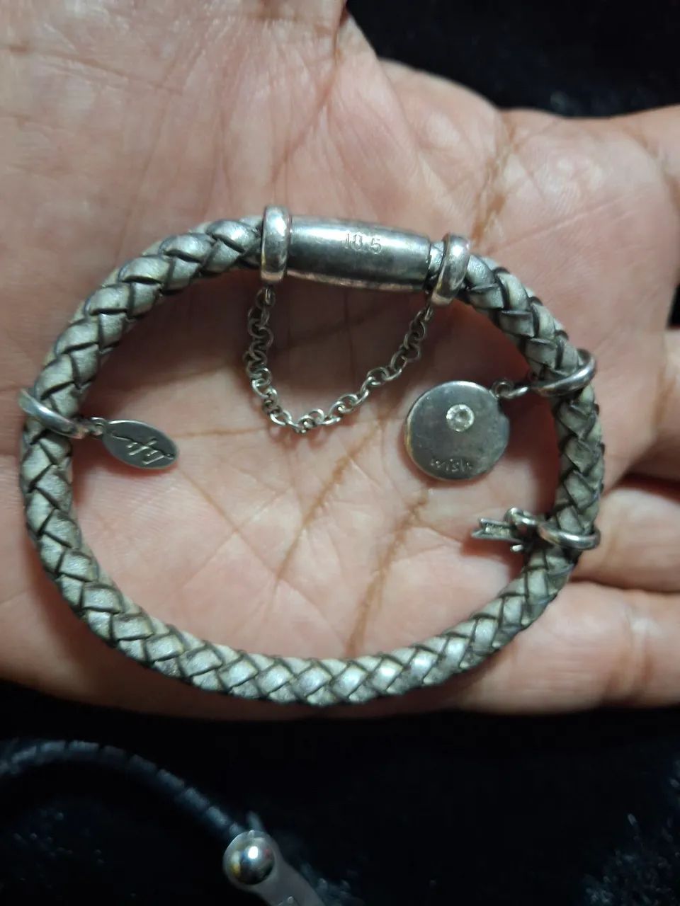 Pulseira em couro vivara life - Foto 2