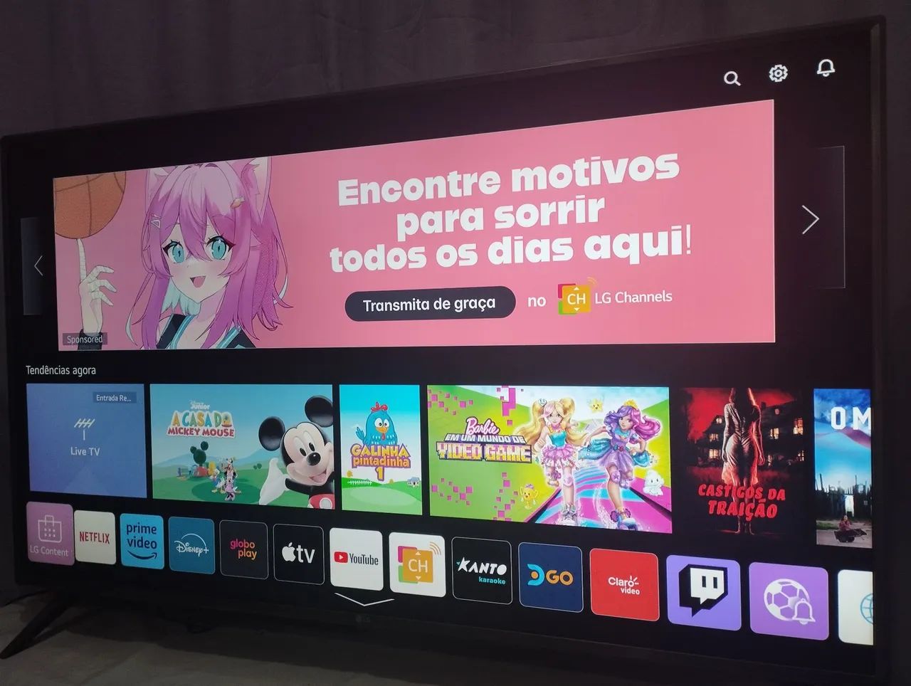 SMART TV LG 43 POLEGADAS 