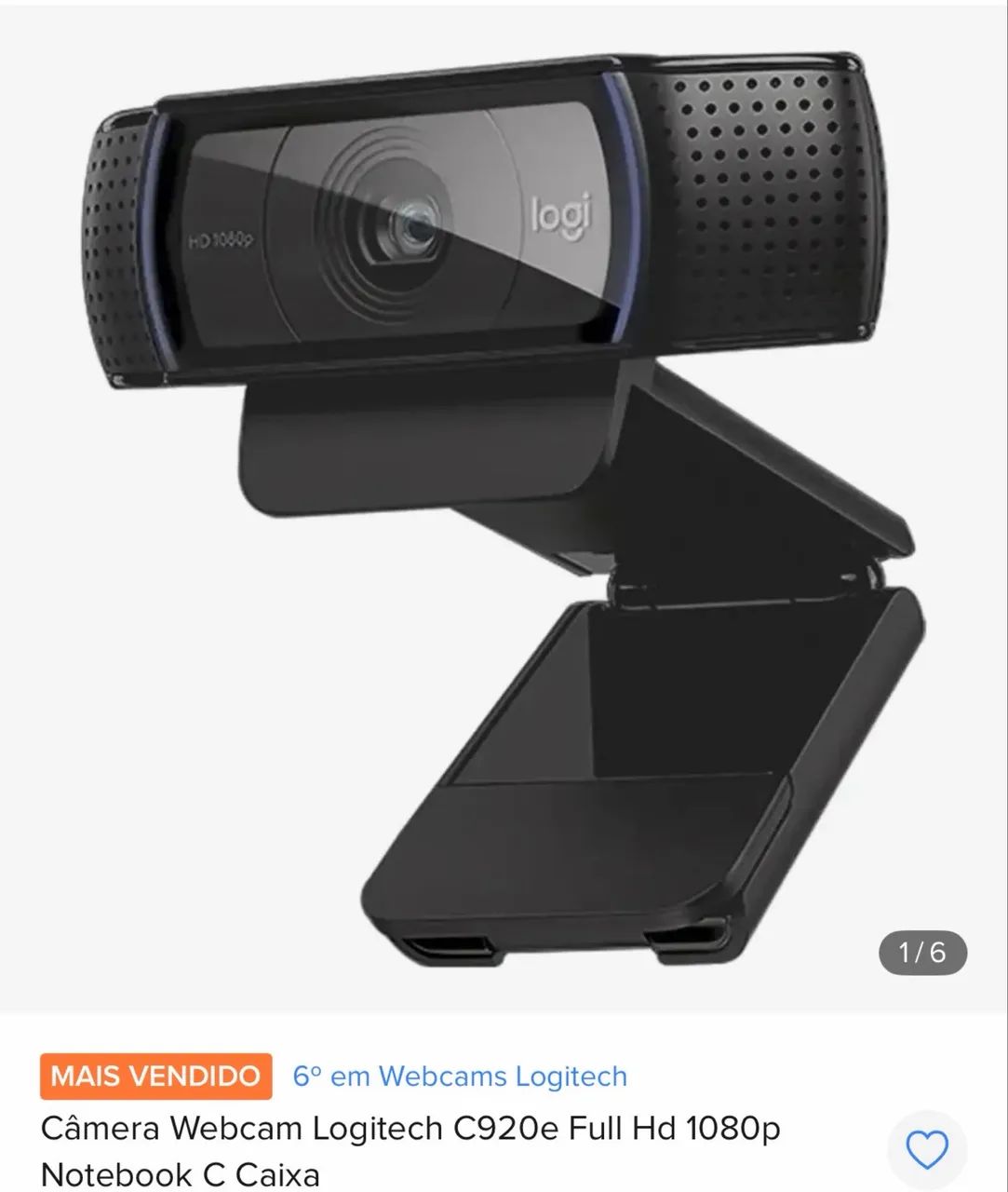 Webcam Logitech  - Foto 2