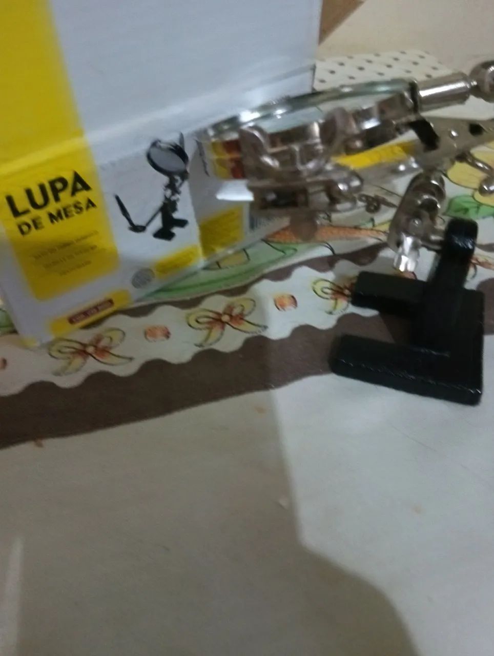 Lupa de mesa para soldas de placas eletronicas - Foto 2