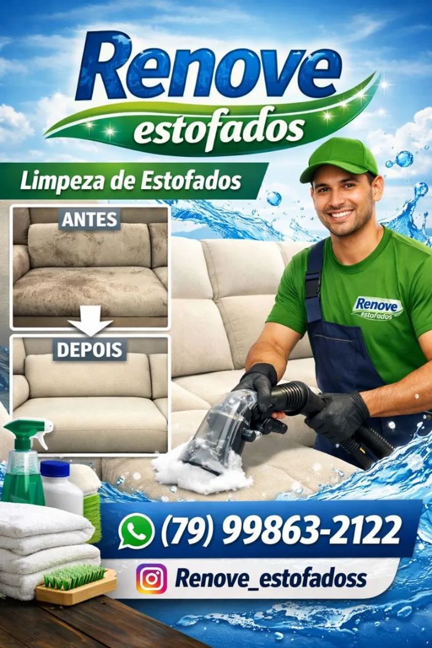 Limpeza de estofados