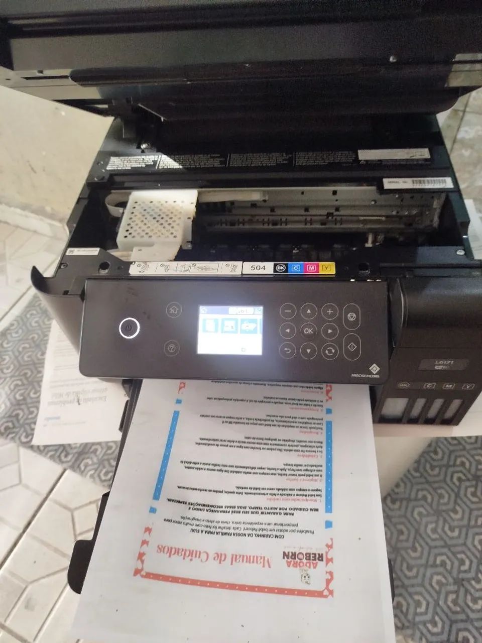 Epson EcoTank L6171 Multifuncional Wi-Fi - Funcionando Perfeitamente - Foto 2