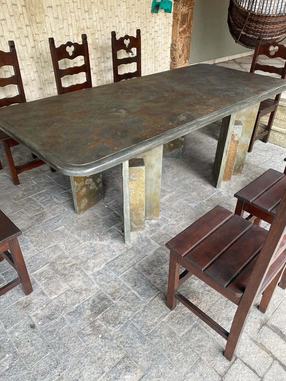 Mesa em Ardósia Ferrugem - Foto 2