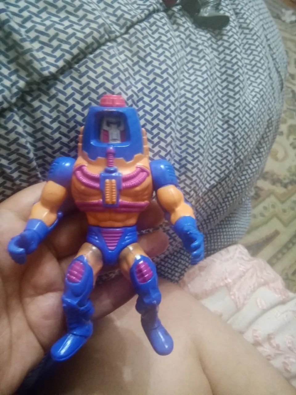 Boneco multifaces heman anos 80