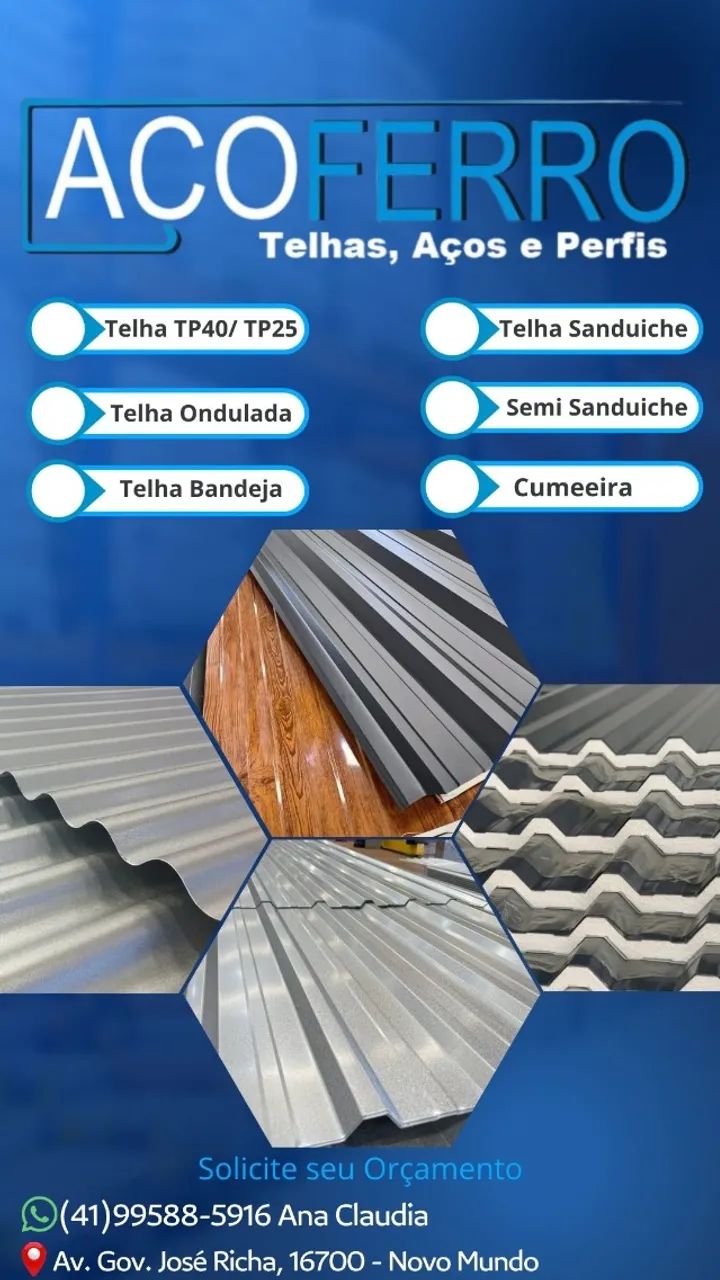 Telhas Açoferro