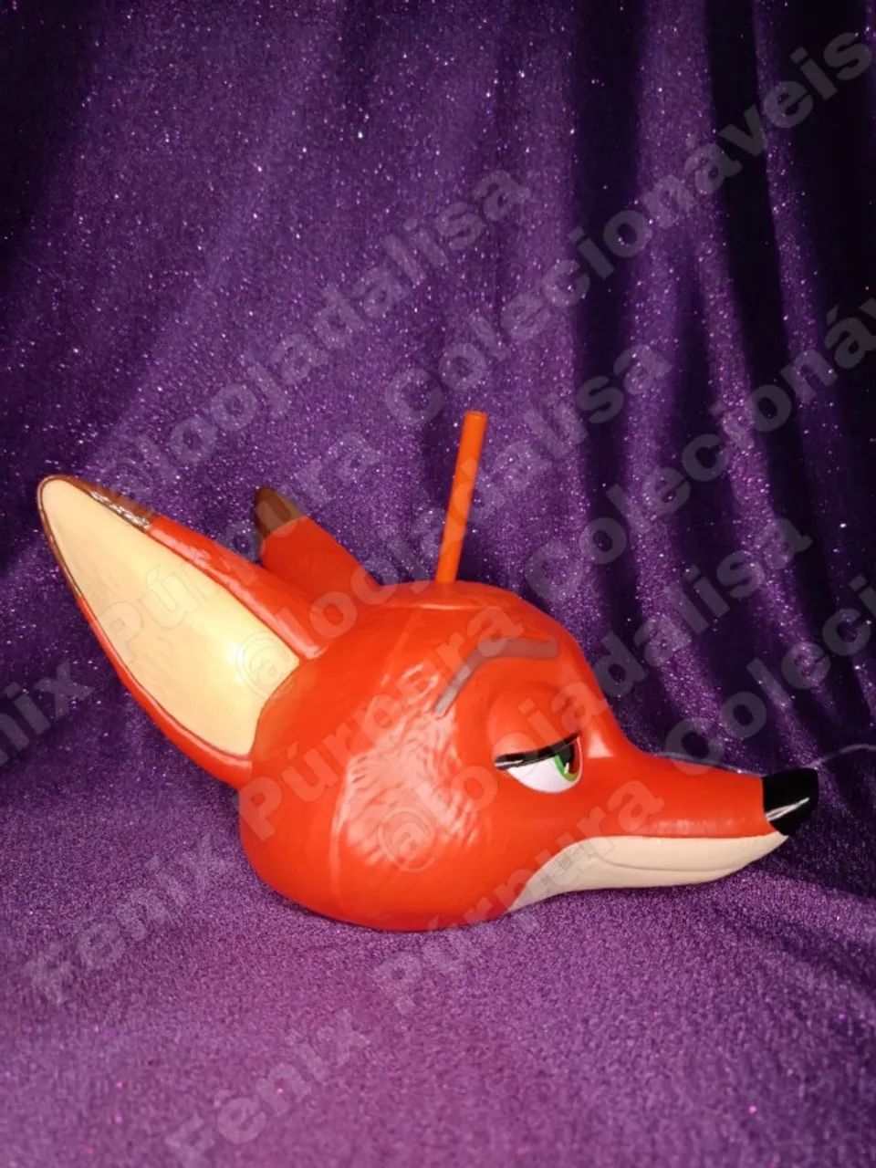 Copo Cabeça 3D Nick Wilde Zootopia 2 Cinemark Disney Pixar Novo Original - Foto 2