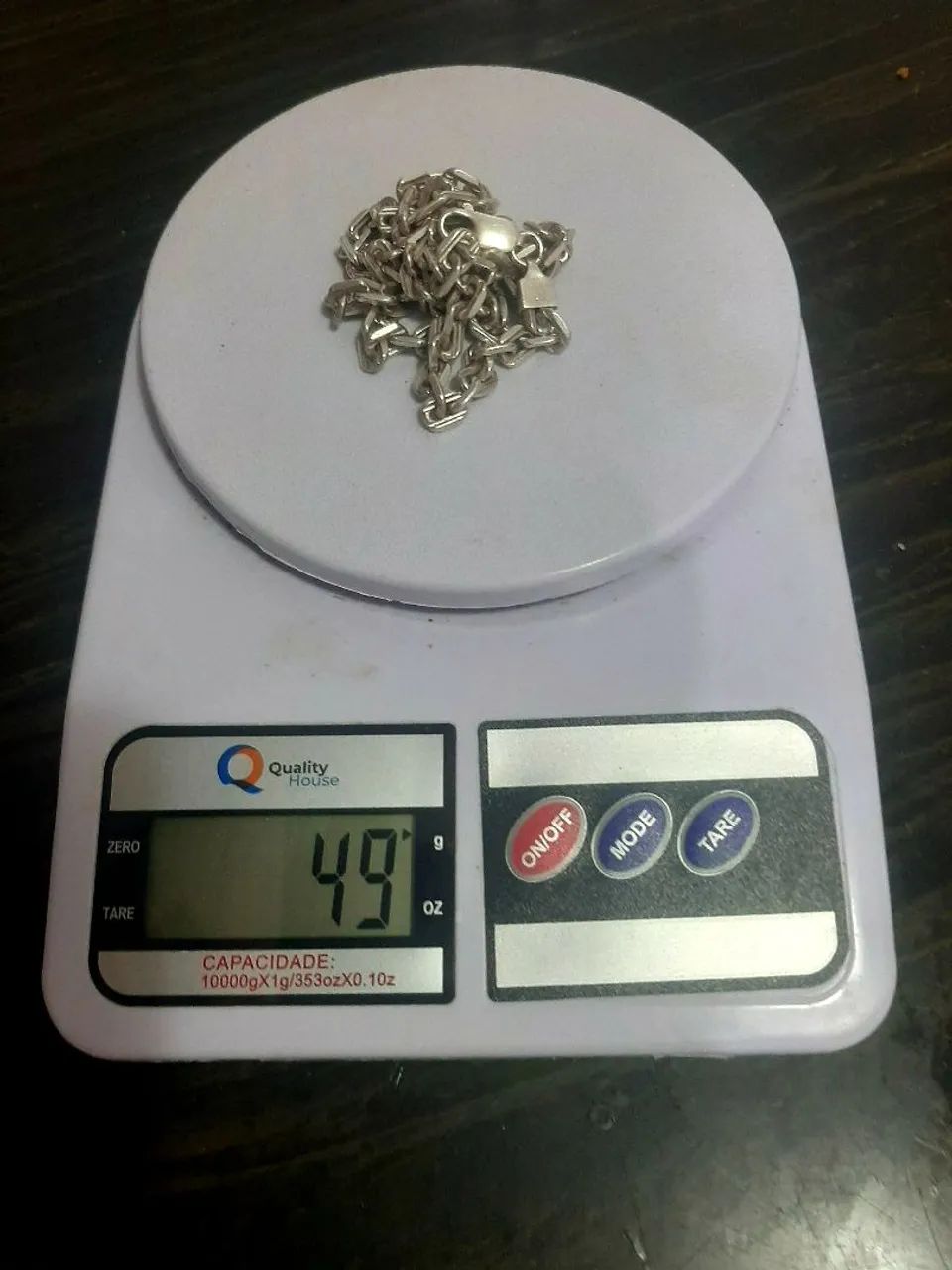 CORDÃO PRATA 950K MAÇICO CARTIER  - Foto 5