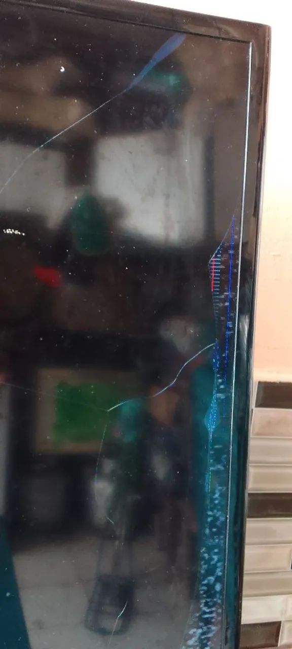 Tv com display quebrado