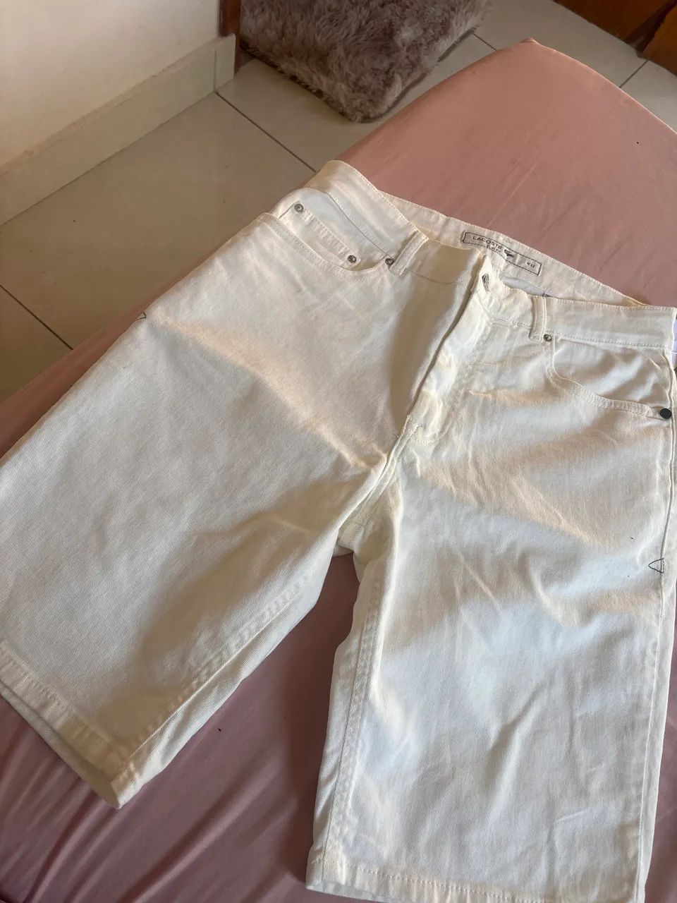 Bermuda Lacoste original nunca usada TAM 32/40 - Foto 3