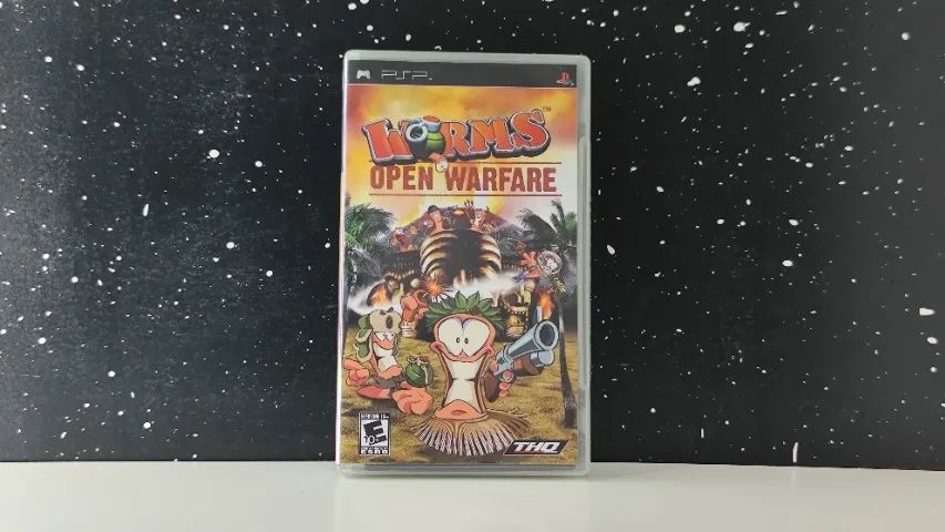 jogo worms open warfare de psp