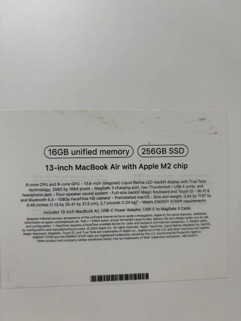 Macbook air M2 16 GB | SSD 256 GB - Foto 5
