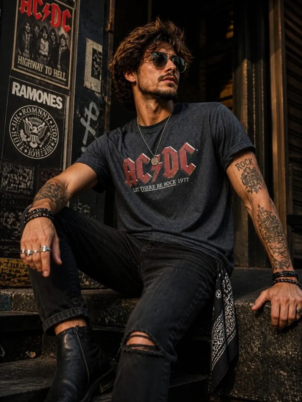 Camiseta AC/DC | NOVA | GG - Foto 2