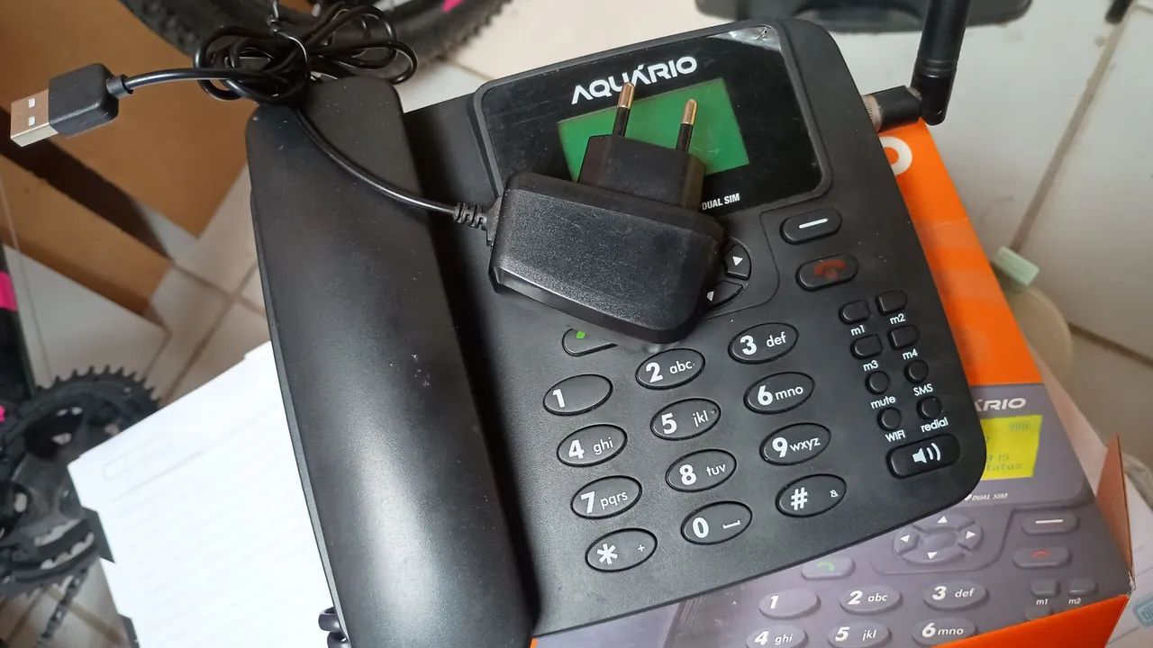 TELEFONE DE MESA AQUÁRIO  - Foto 4