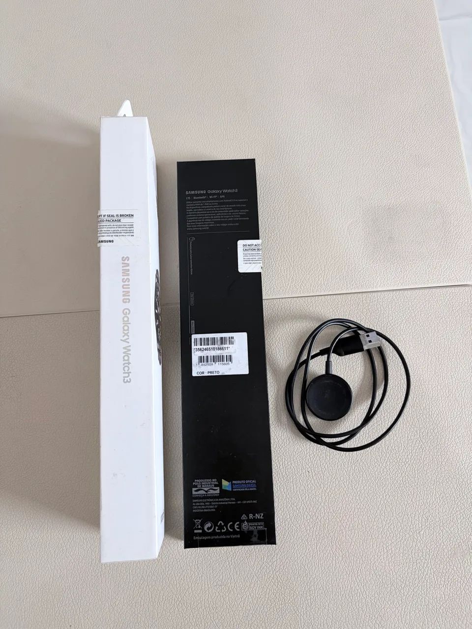 Samsung Galaxy Watch3 45mm Completo + Caixa Original - Foto 3