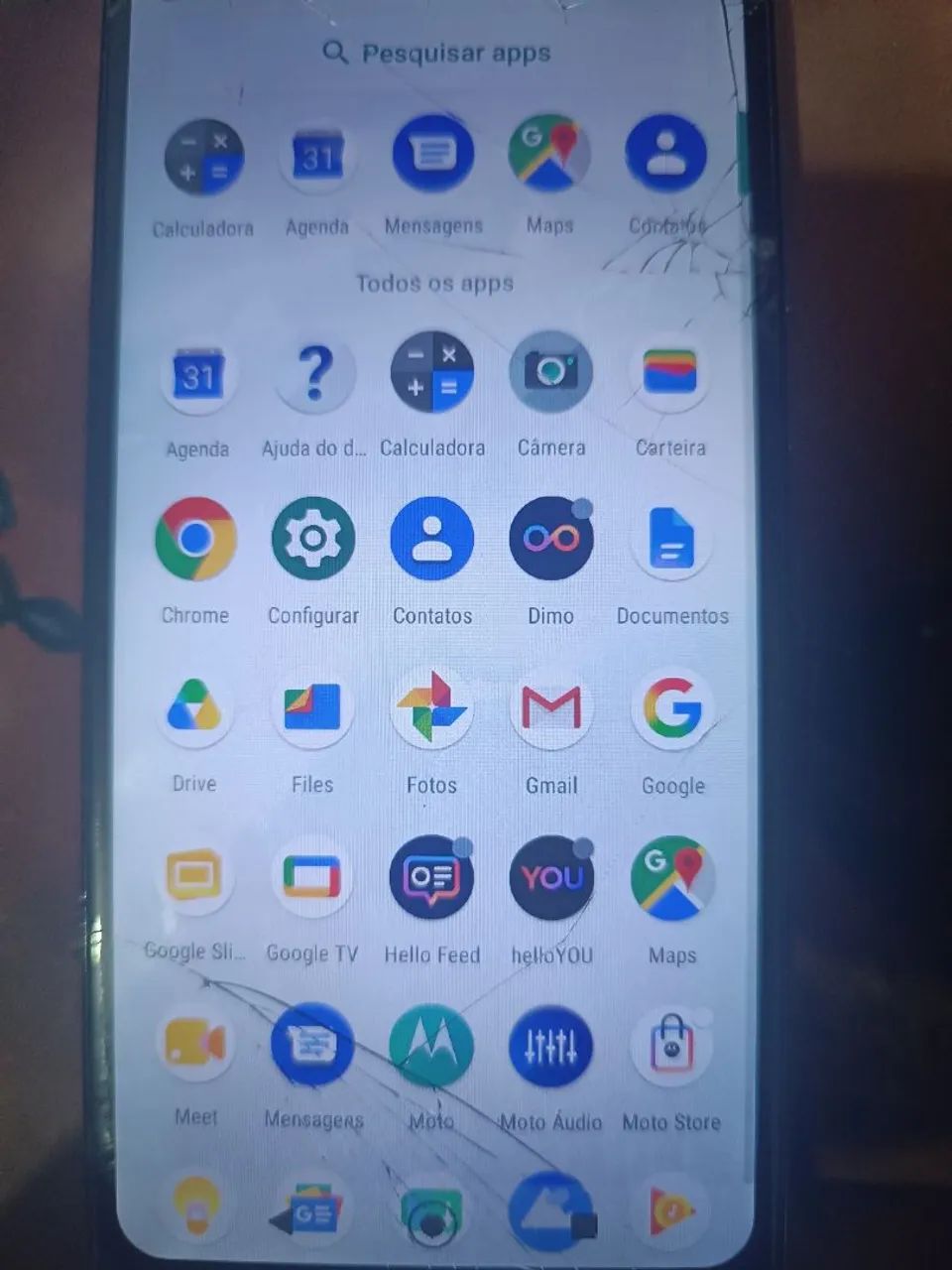 Celular quebrado (Motorola One) - Para peças. - Foto 2