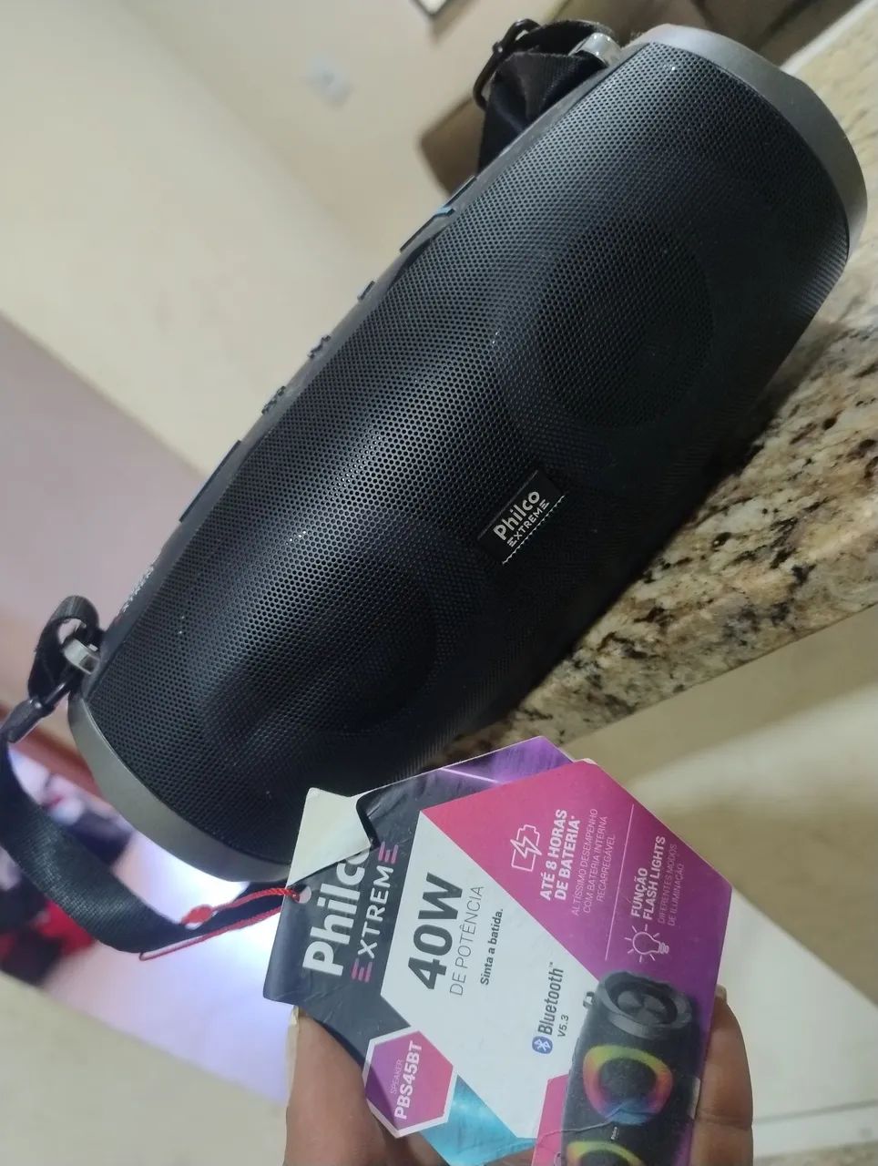Caixa de som bluetooth Philco 