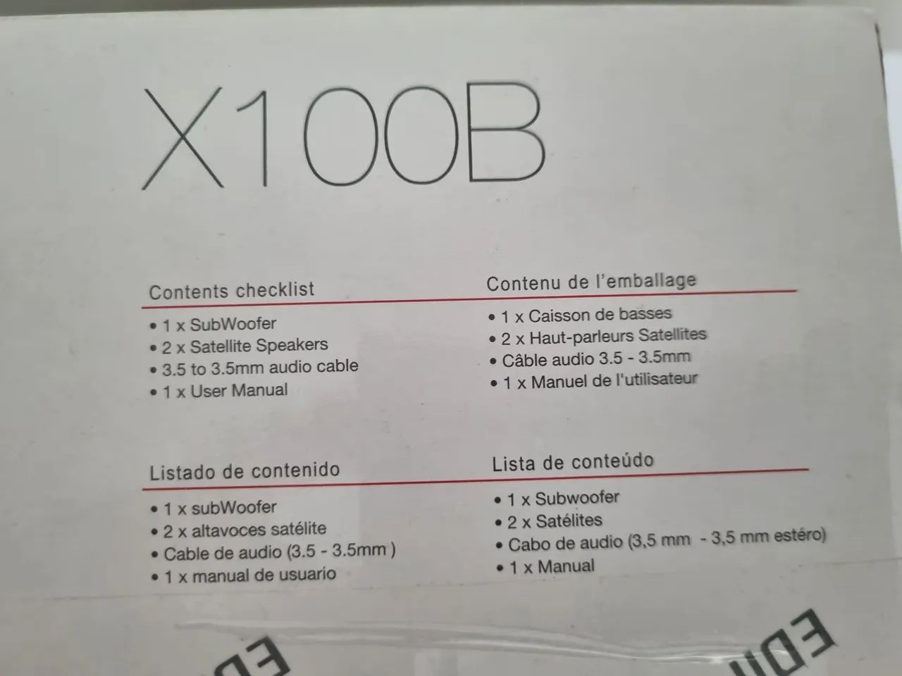Caixa de som com subwoofer nova - Foto 5