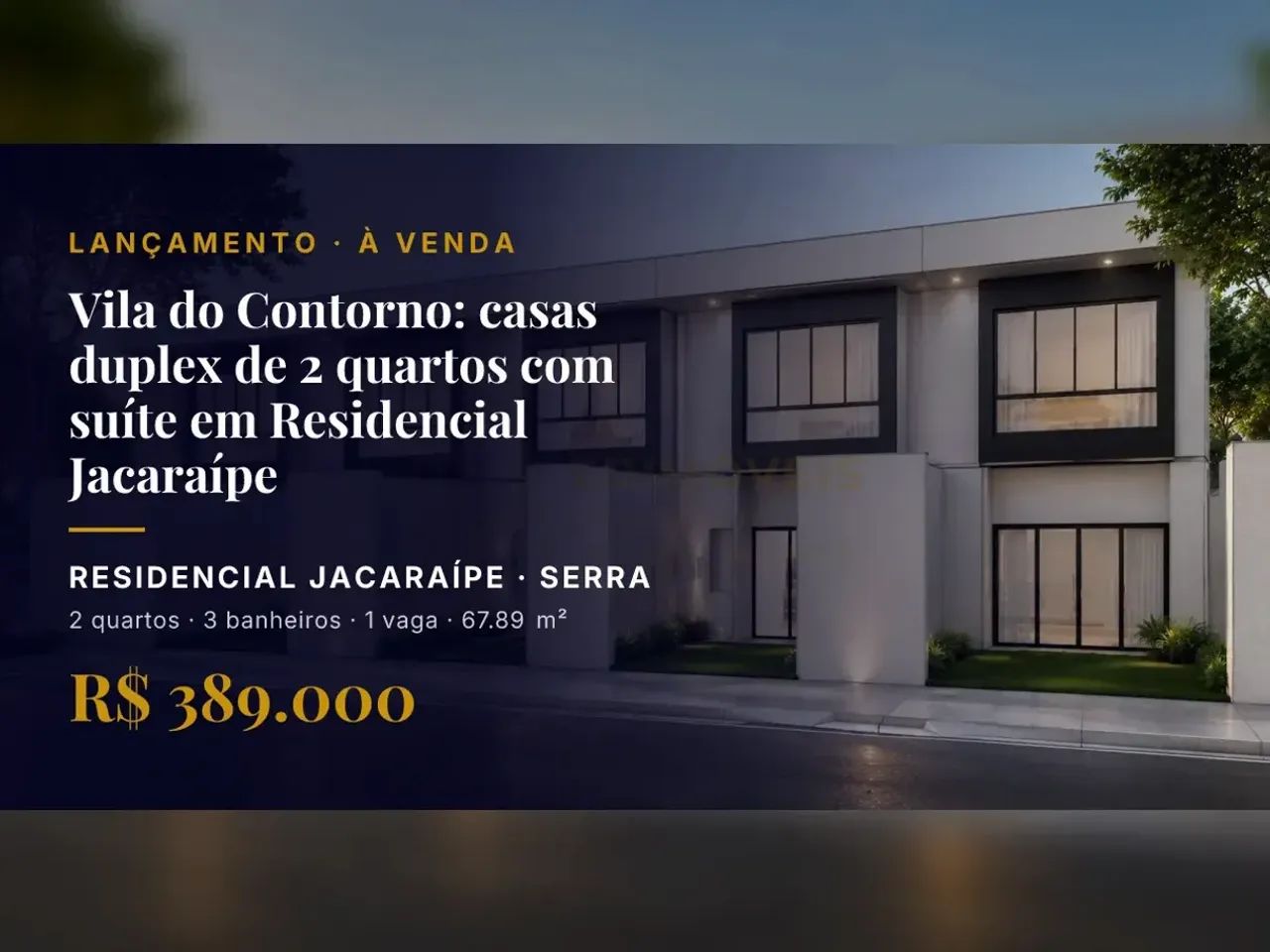 Linda casa duplex com 2 quartos e suíte em Residencial Jacaraípe
