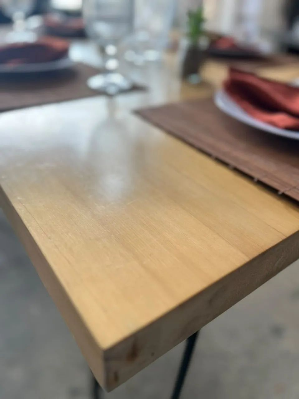 MESA 122X91 CM PES DE FERRO  - Foto 2