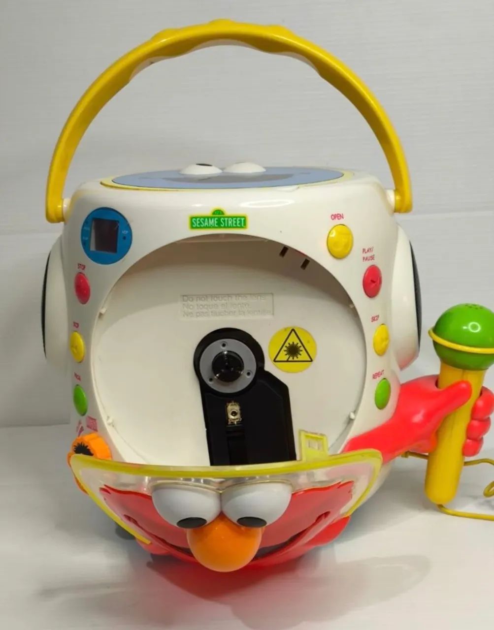 ELMO ボックス型スピーカー Brinquedo Interativo Just Play Sesame Street Elmo Com Boombox