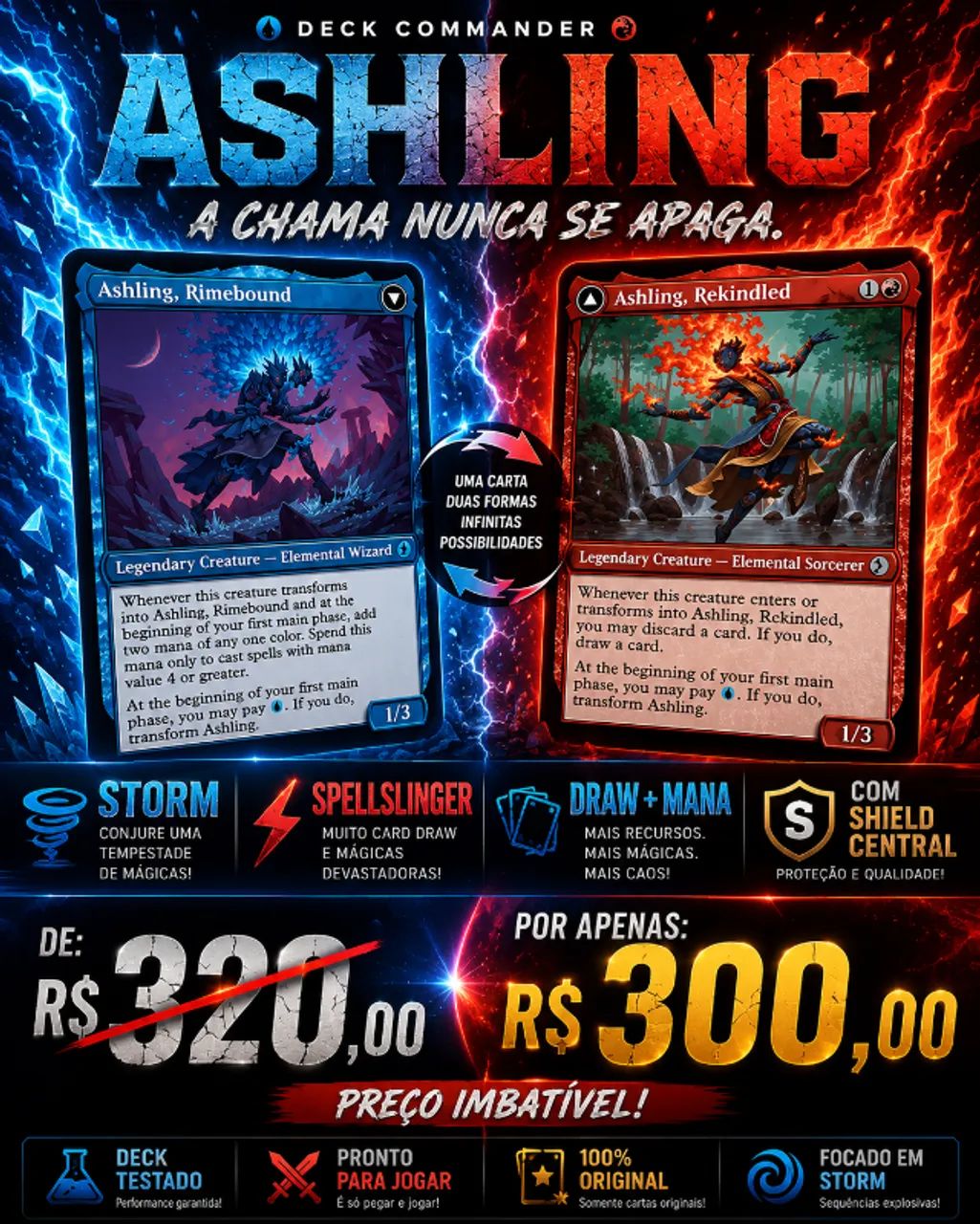 Deck Magic commander Ashiling