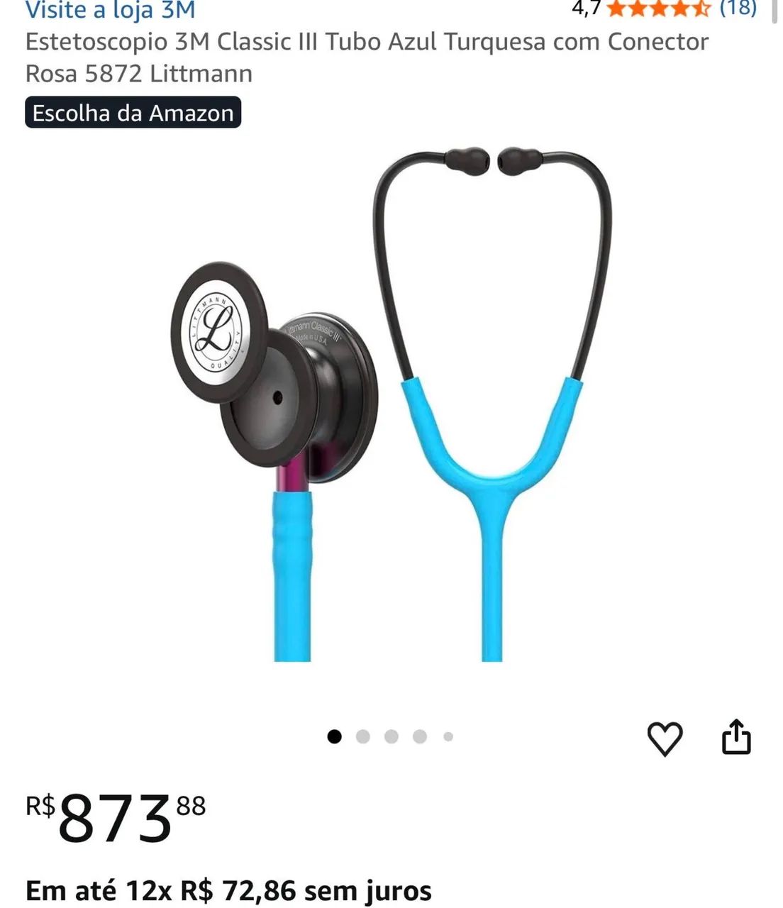 Estetoscópio 3M Littmann