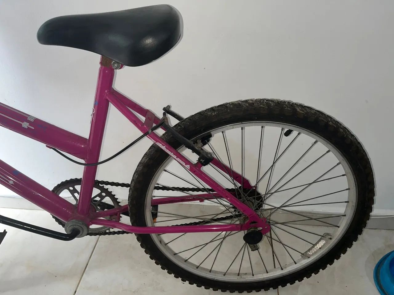 Bicicletas Rosa Aro 24 - Foto 5