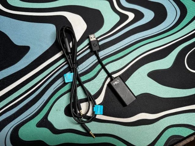 DAC USB Logitech G PRO X + Cabo Mobile P2
