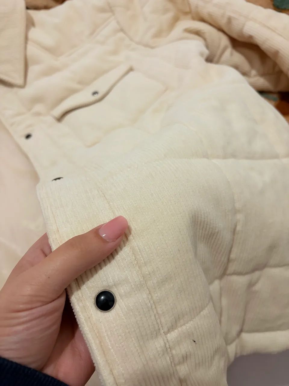 Jaqueta masculina Cotelê 