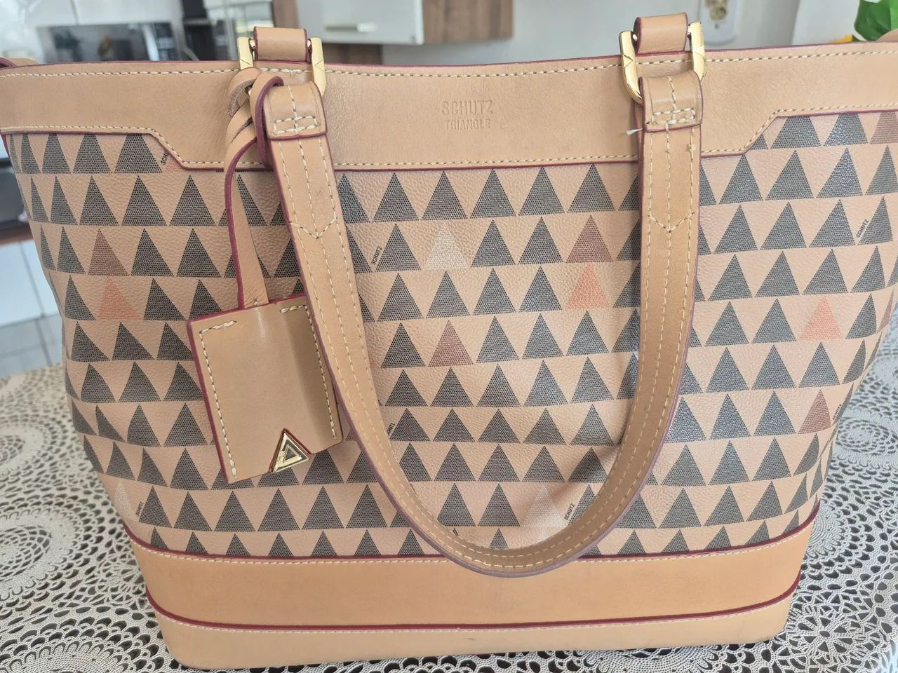 Bolsa SHUTZ Neo Ema Triangle ORIGINAL - Foto 4