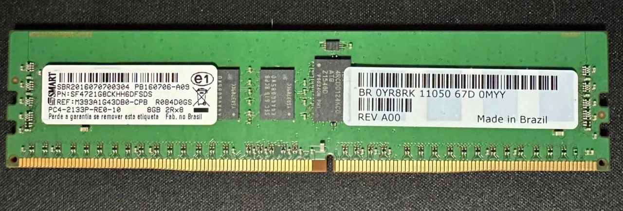 Memória SMART PC4-2133 8GB 2Rx8 - Memória RAM - Parauapebas
