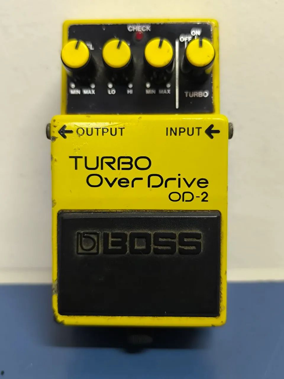 ベース Hand Made Overdrive - SMOD+ - Boss OD-2 Japan Turbo Overdrive Vintage Original Raro