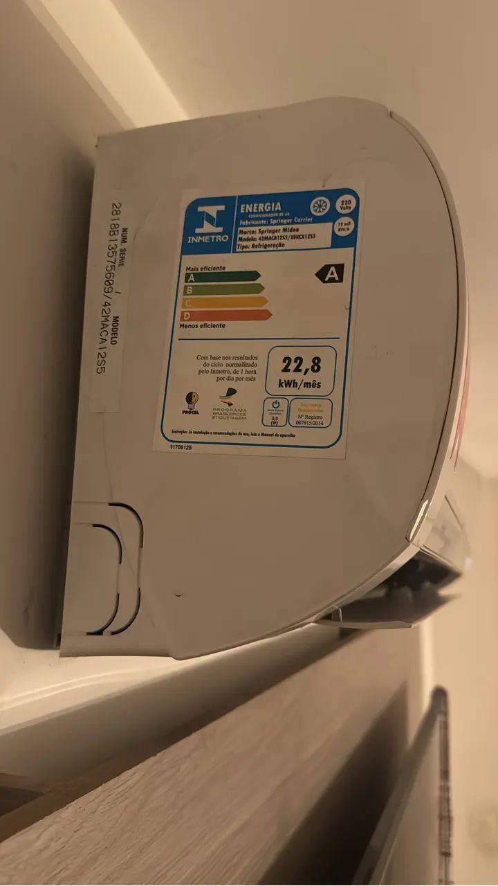 Ar condicionado Split 12000 BTUs MIDEA - Foto 3