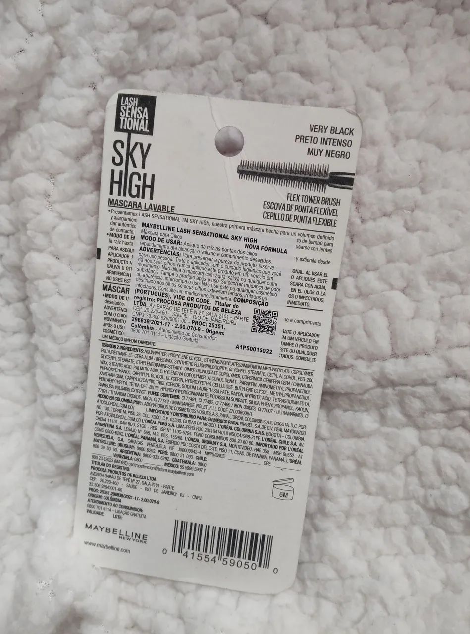 Mascara de cílios Maybelline- Sky high - Foto 2