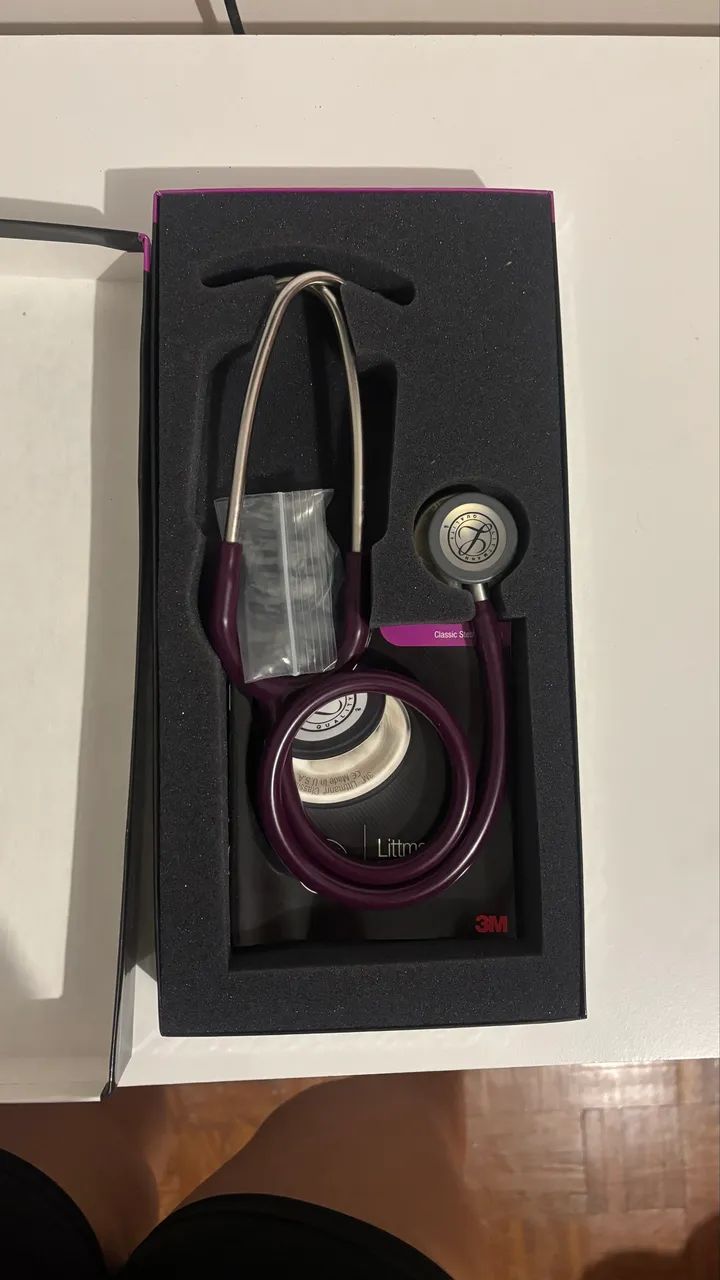 Estetoscópio Littmann Classic III Roxo Novo