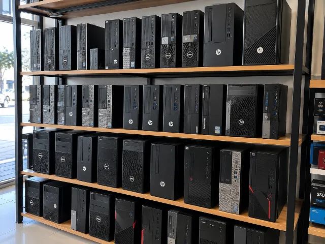  COMPUTADORES DESKTOP - DIVERSAS CONFIGURAÇÕES