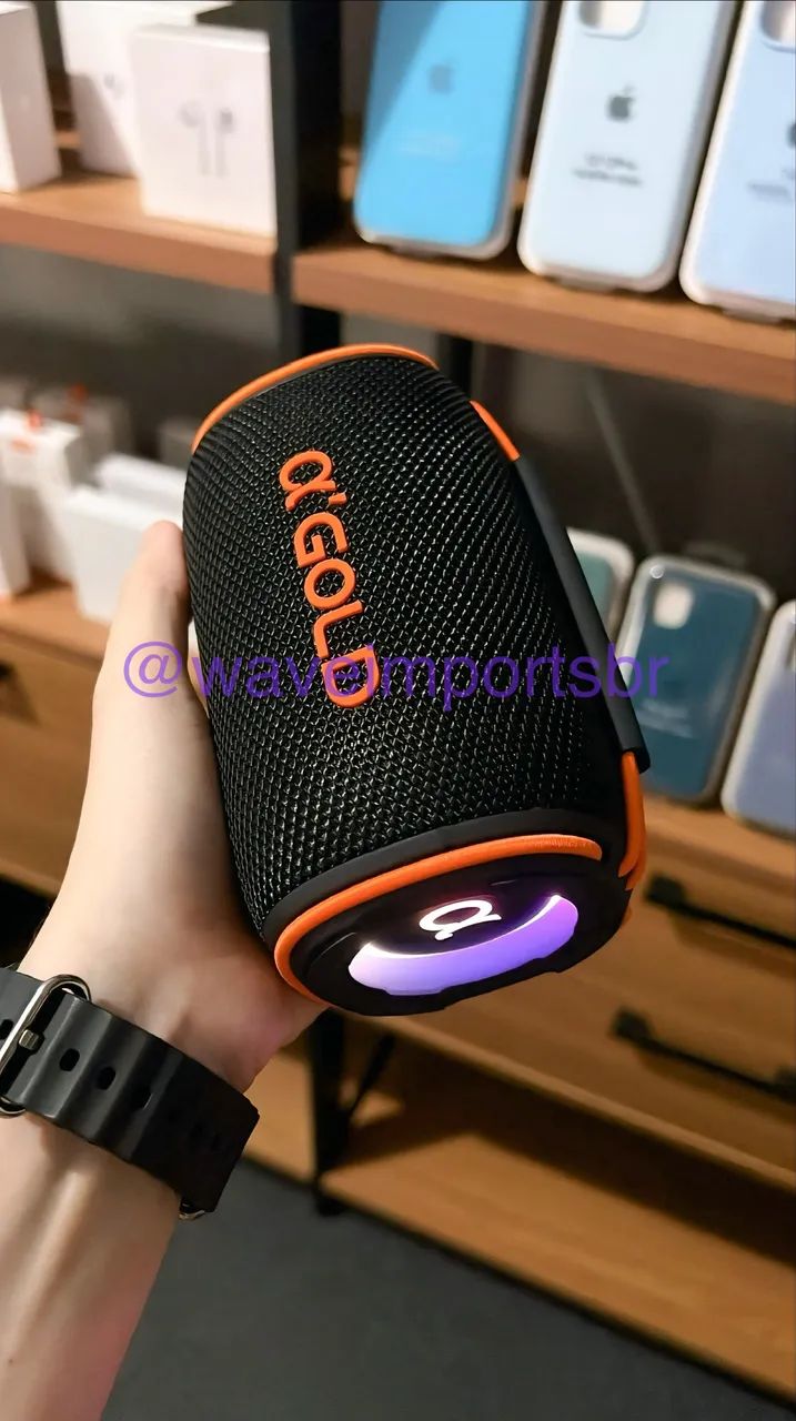 Caixa de som Bluetooth AGold PRO SM-33