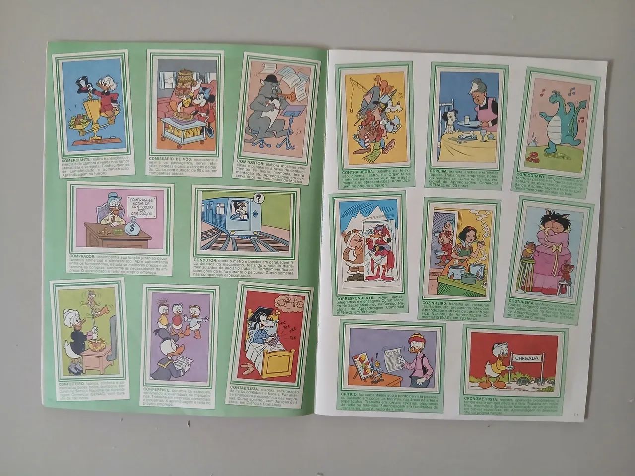Álbum Show Disney Profissões (completo) - Foto 5