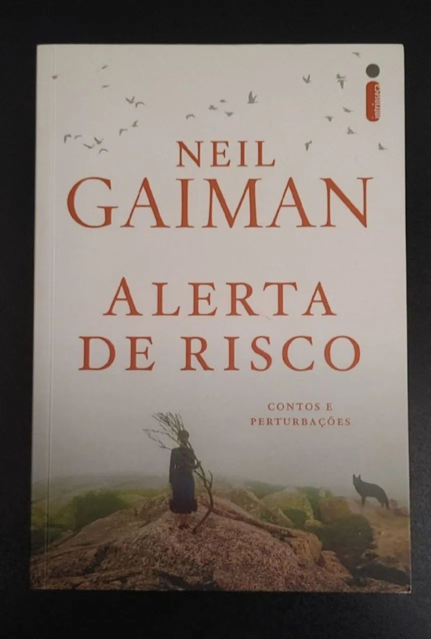 livro alerta de risco - neil gaiman 