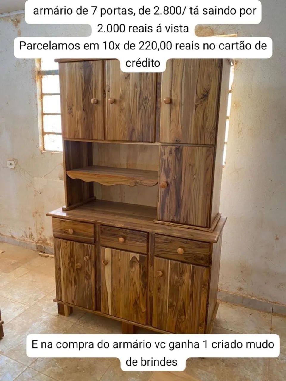 Vende-se móveis de madeira de téca  - Foto 2