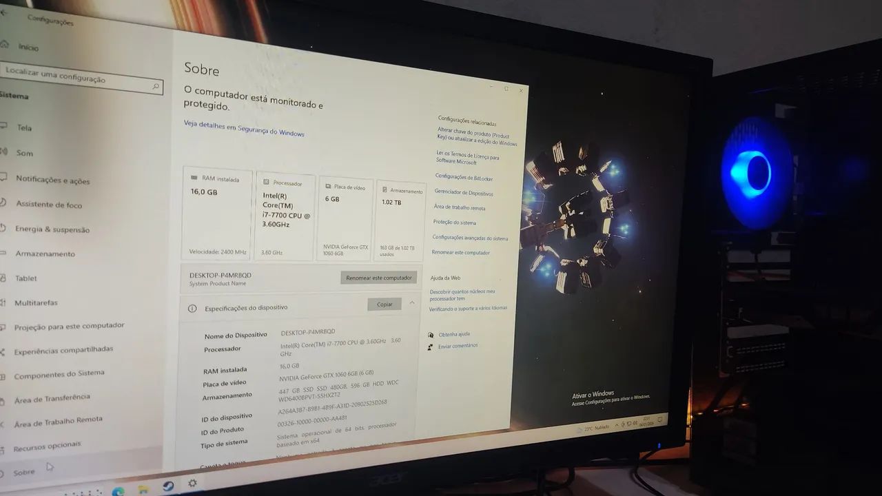 PC GAMER RODANDO TUDO!!! - Foto 3