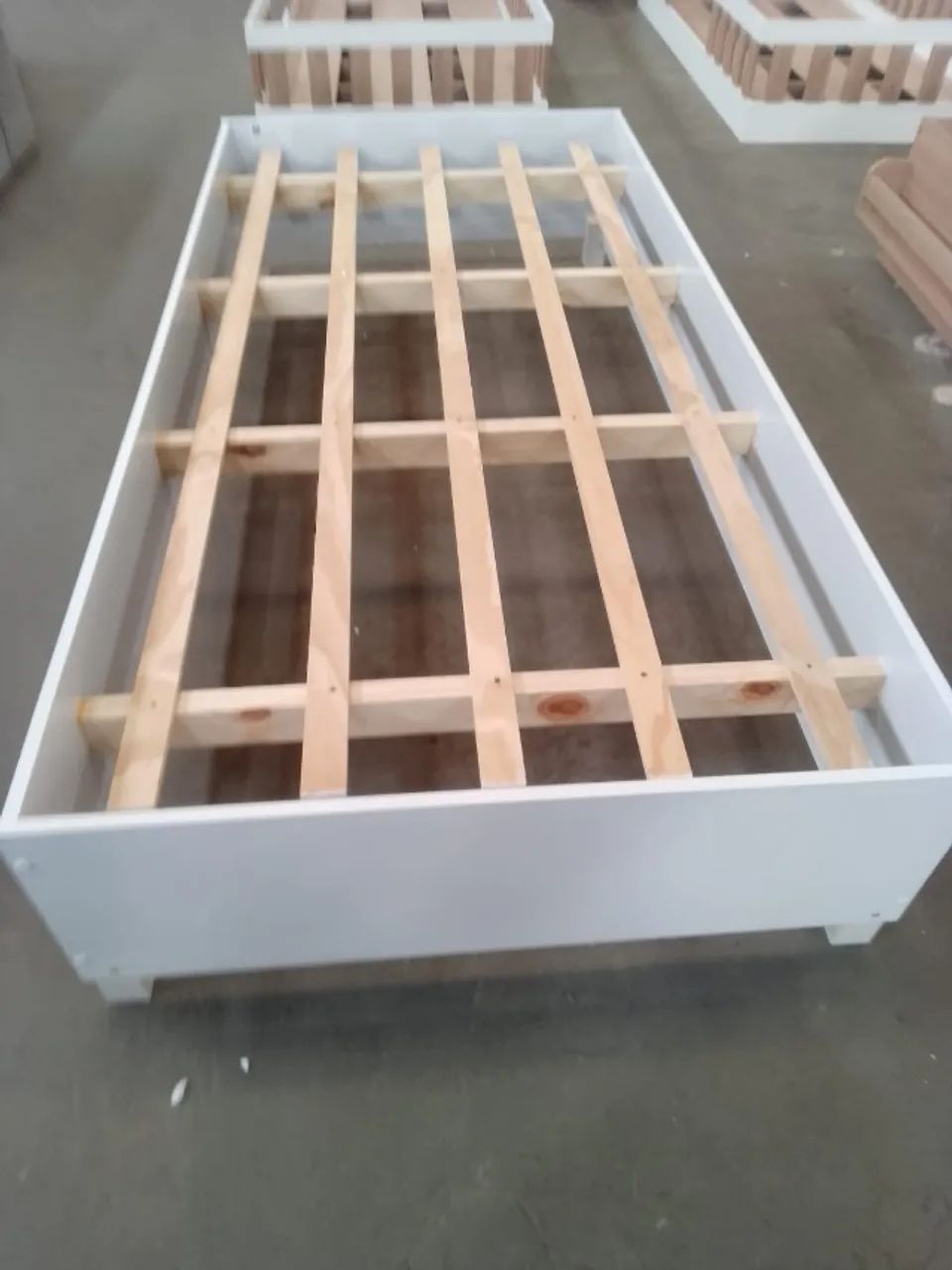 CAMA SOLTEIRO MÔNACO BRANCO/NEVE - R$ 280 - Foto 4
