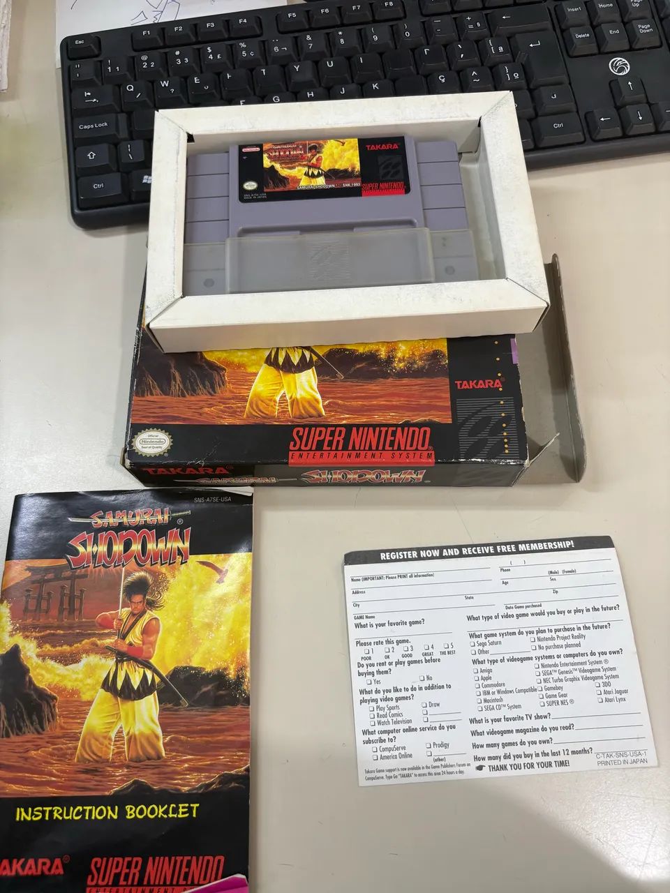 SAMURAI SHODOWN - SUPER NINTENDO  - Foto 2