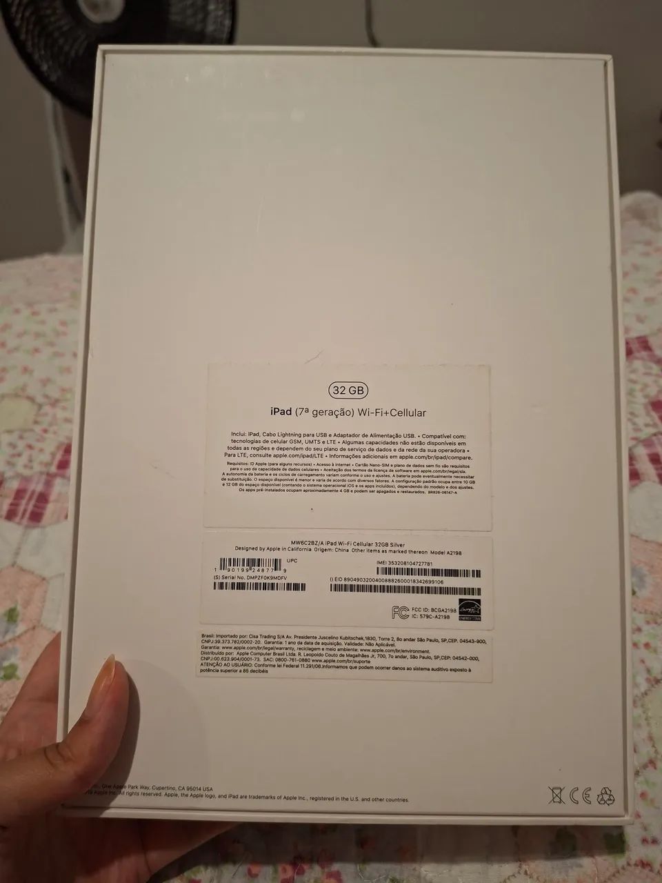 Ipad (7 geração) Wi-Fi+ Celular - Foto 4