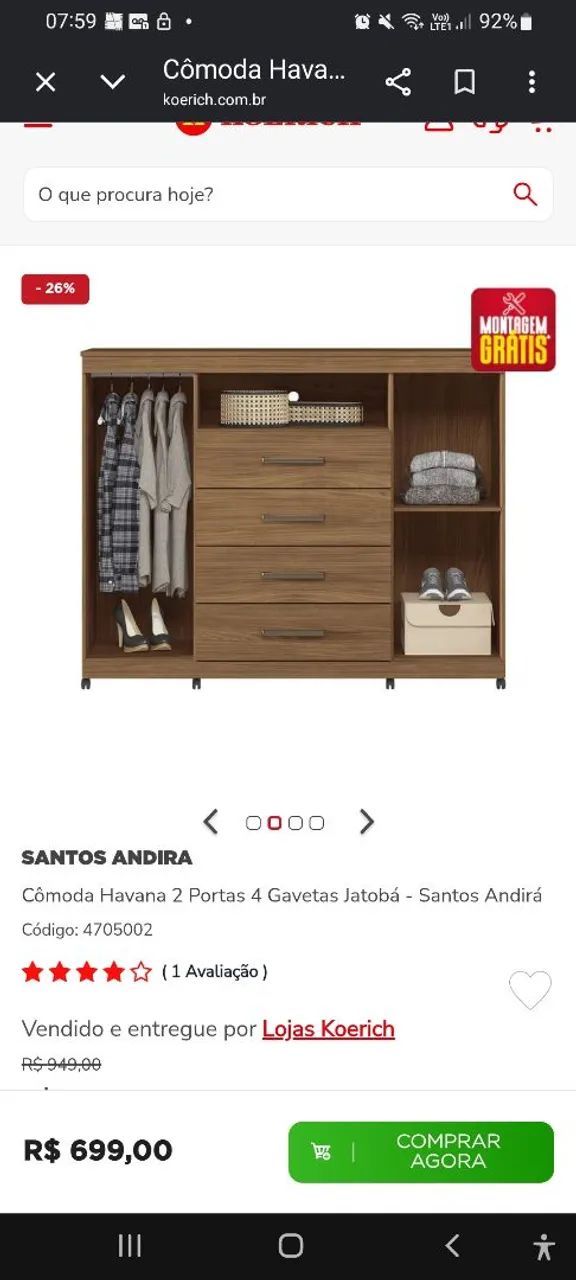 Cômoda  - Foto 2
