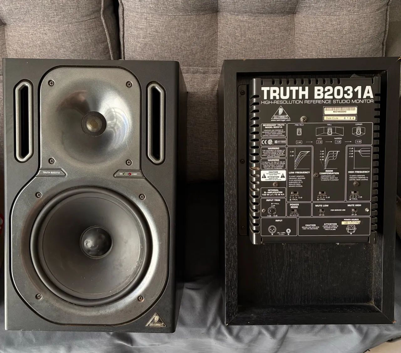 Monitor estudio caixa de som Behringer