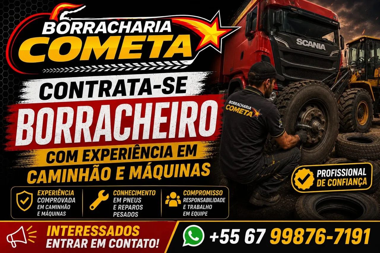 Borracheiro com experiência